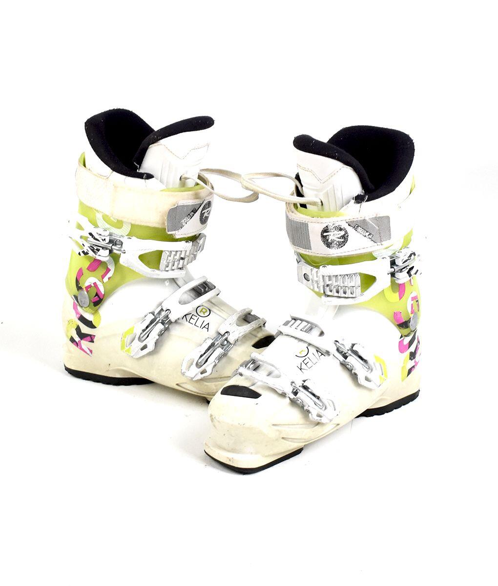 RECONDITIONNE - Chaussure de ski Occasion Rossignol Kelia (verte) - BON 1/2