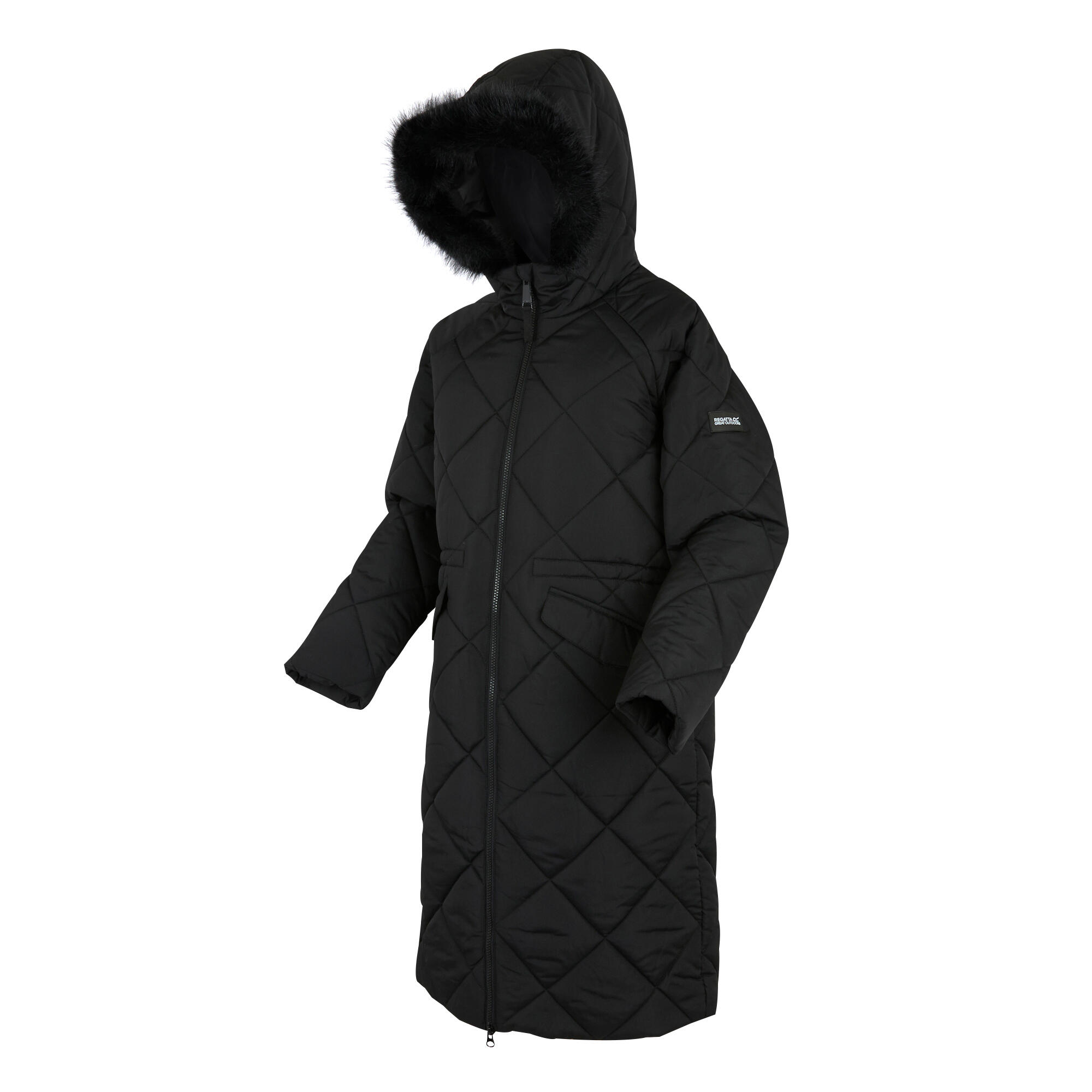 Chaqueta Acolchada Freyla para Mujer Negro 3/5