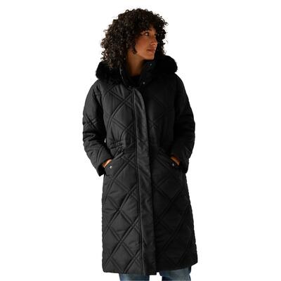 Dames freyla gewatteerde jas (marine)