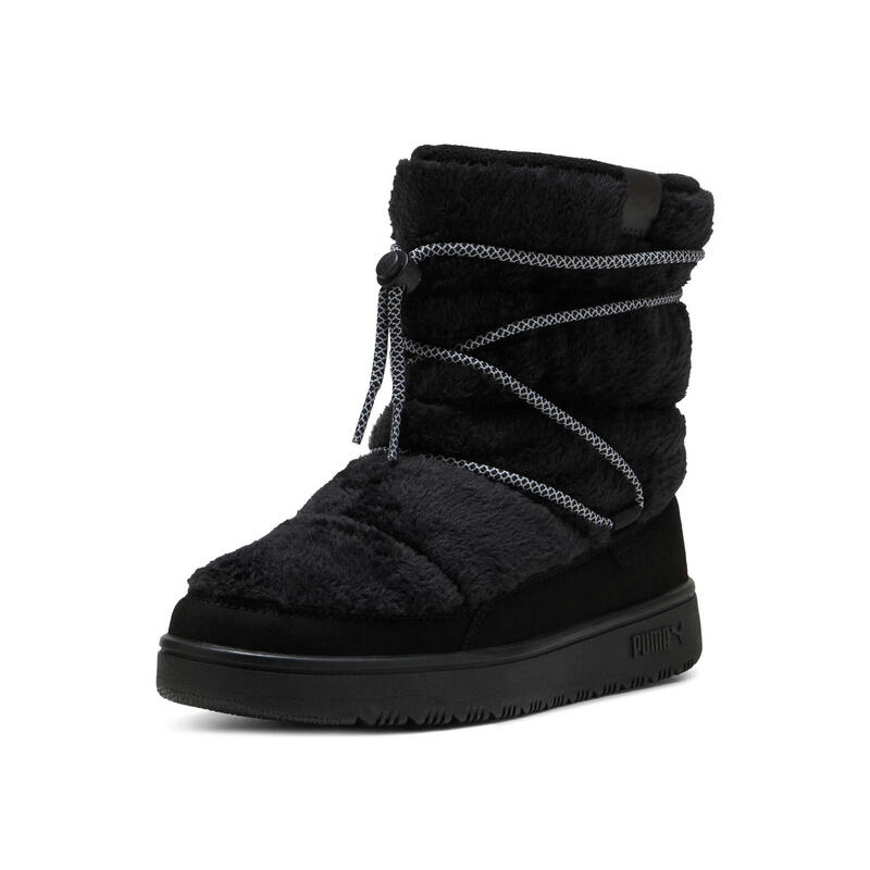 Ghete femei Puma Snowbae Suede, Negru