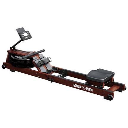 Appareil de rameur en bois à résistance à eau, pliable