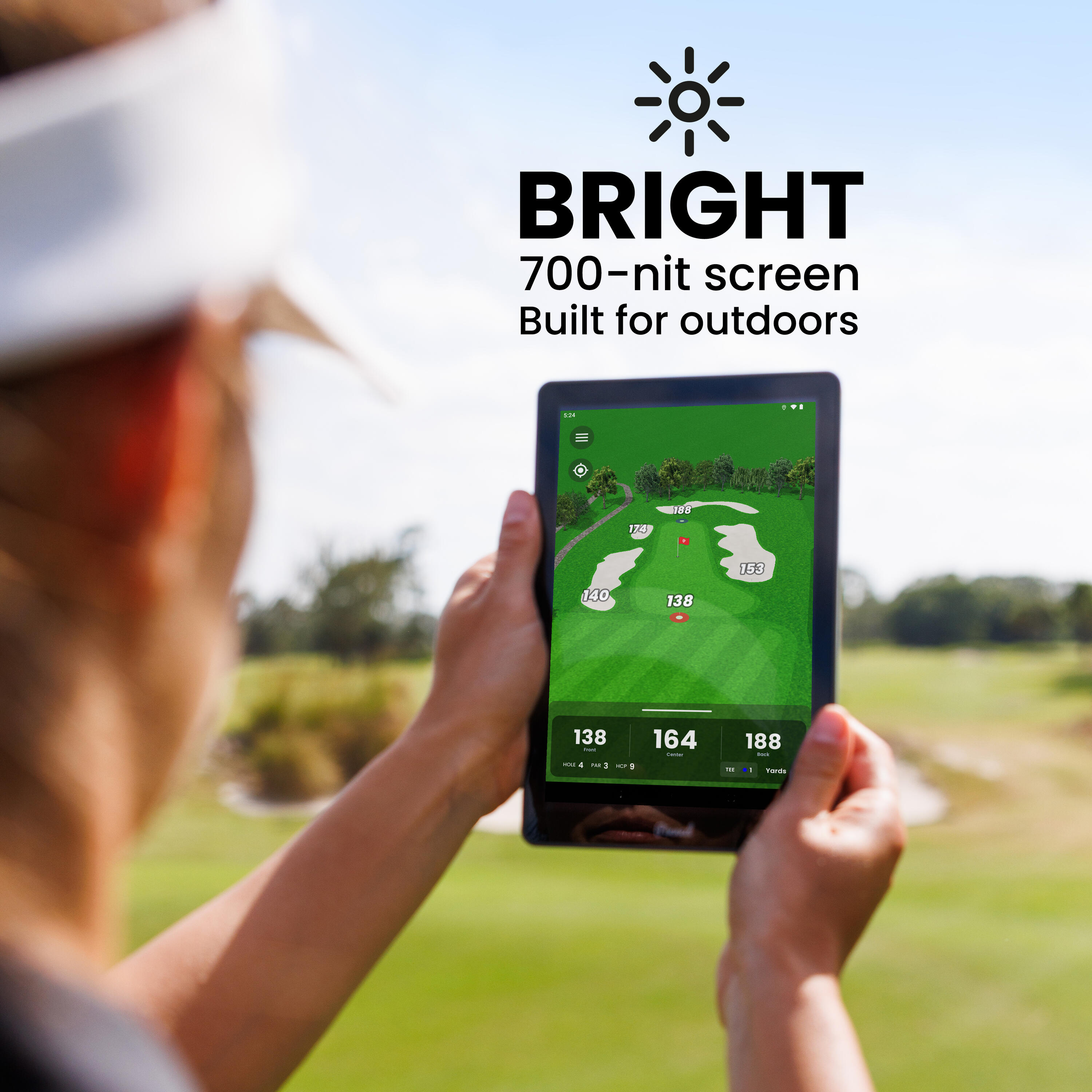 The Caddy campo de golfe GPS 7/7