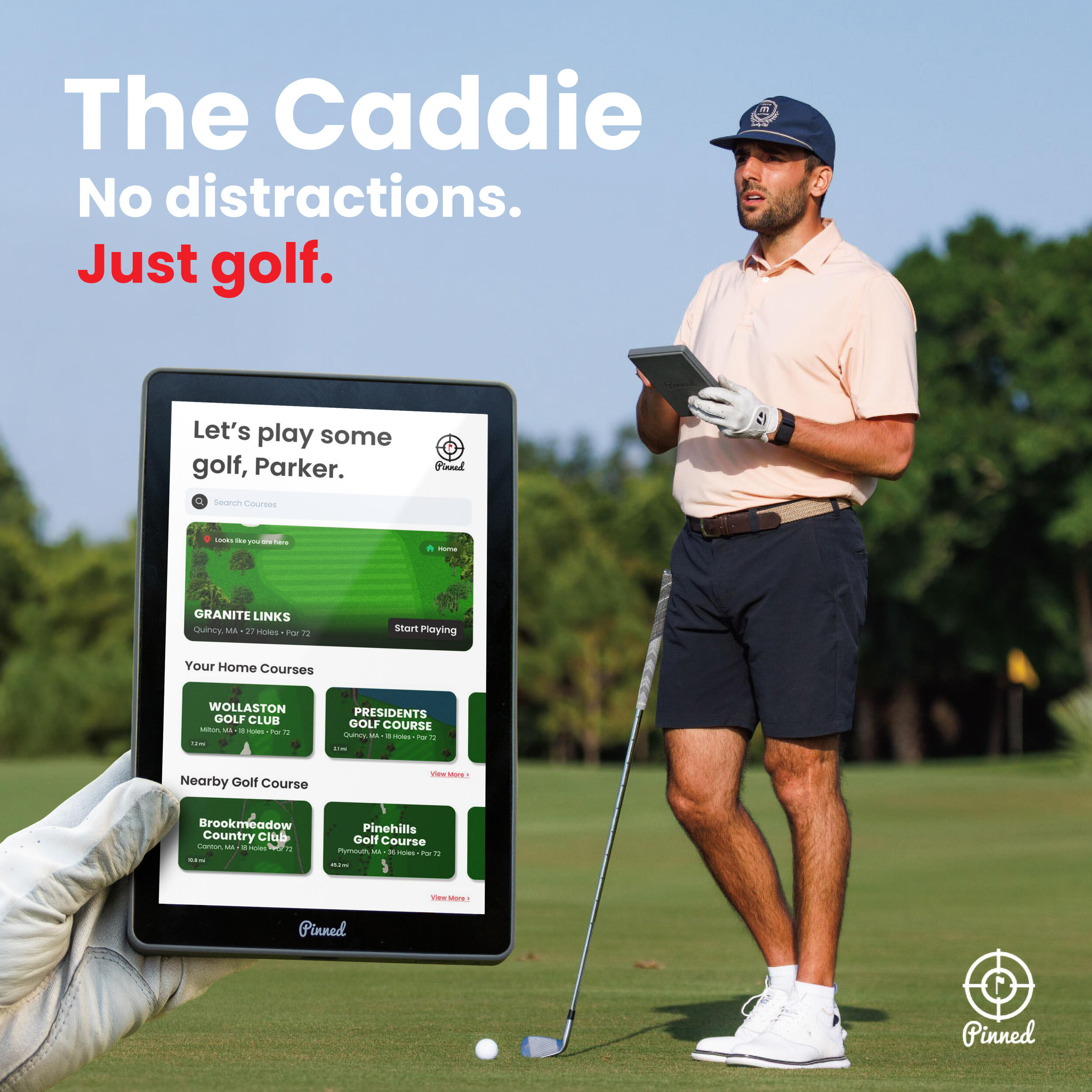 The Caddy campo de golfe GPS 5/7