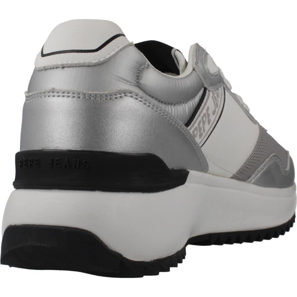 Scarpe Da Ginnastica Pepe Jeans Modello Kimi Mesh W Colore Argentato 3/5