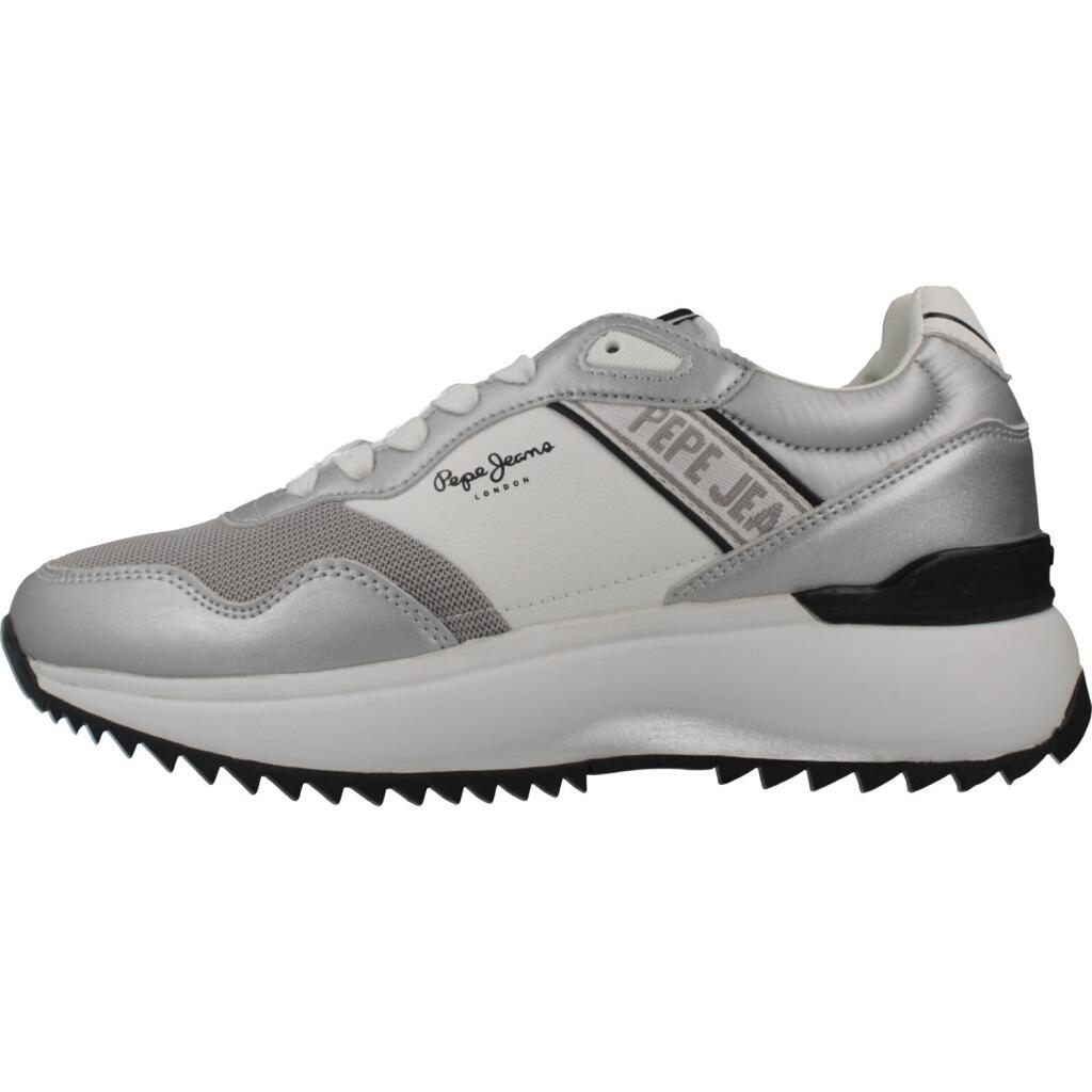 Scarpe Da Ginnastica Pepe Jeans Modello Kimi Mesh W Colore Argentato 2/5