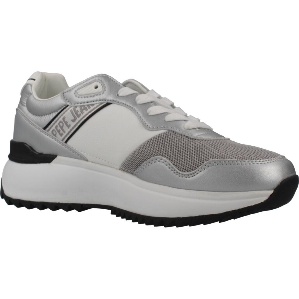 Scarpe Da Ginnastica Pepe Jeans Modello Kimi Mesh W Colore Argentato 5/5