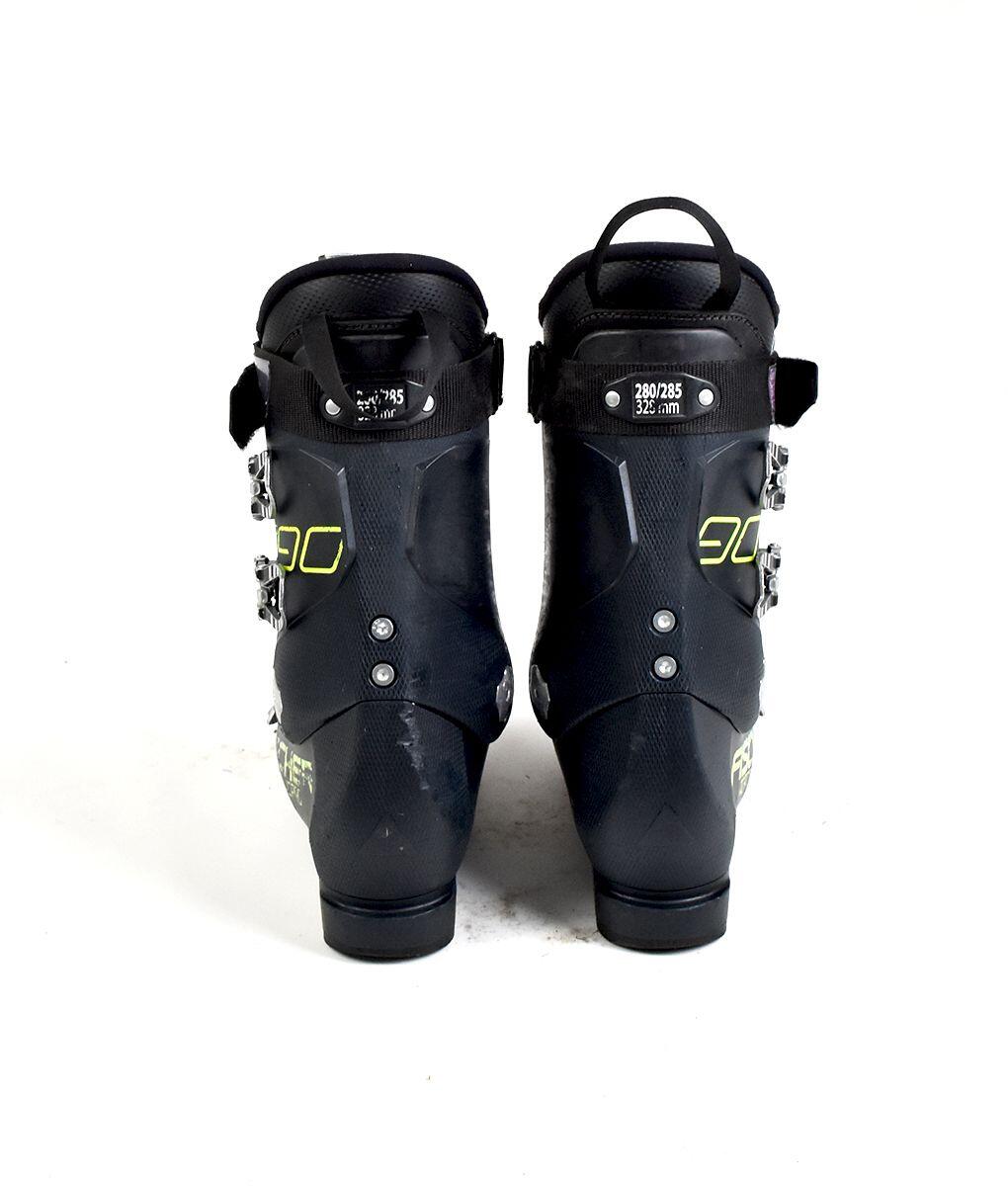 RECONDITIONNE - Chaussure de ski occasion Fischer RC Pro 90 XTR (jaune) - BON 2/2