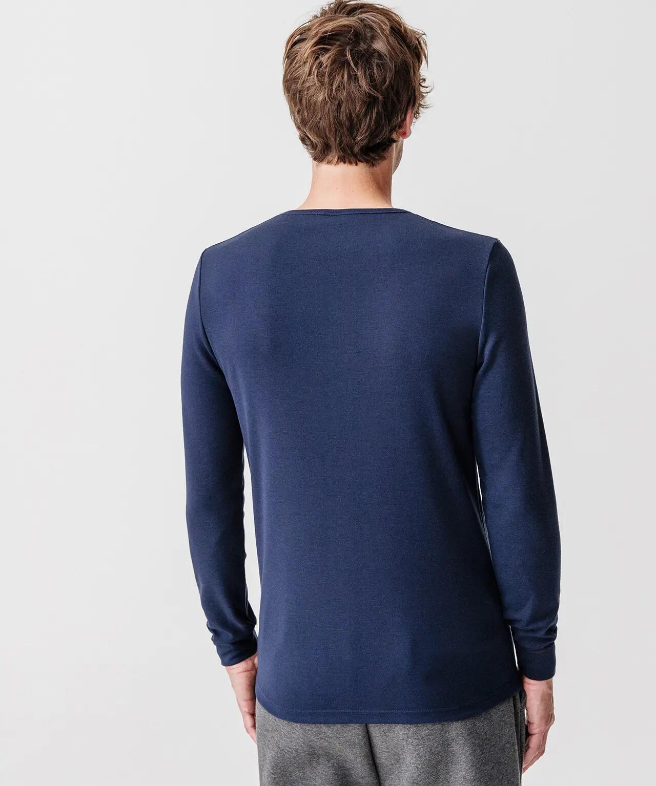 T-shirt col rond maille classique thermique Thermolactyl 3/4