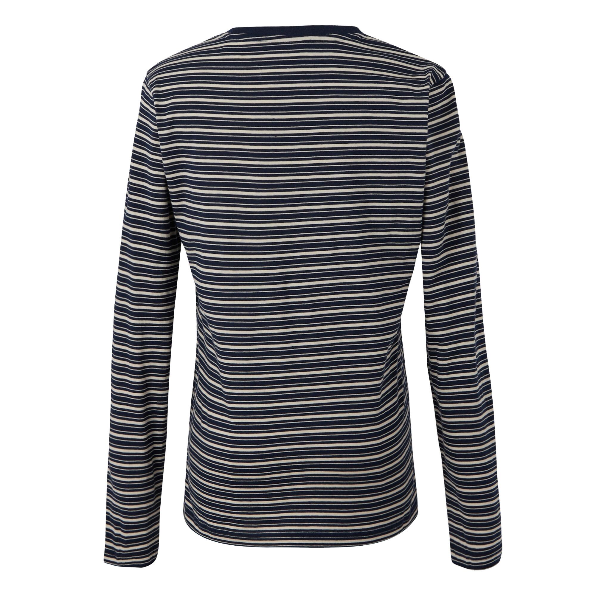 Tshirt Manches Longues Motif/style À Rayures FEDERICA Femme (Bleu Marine / 2/5