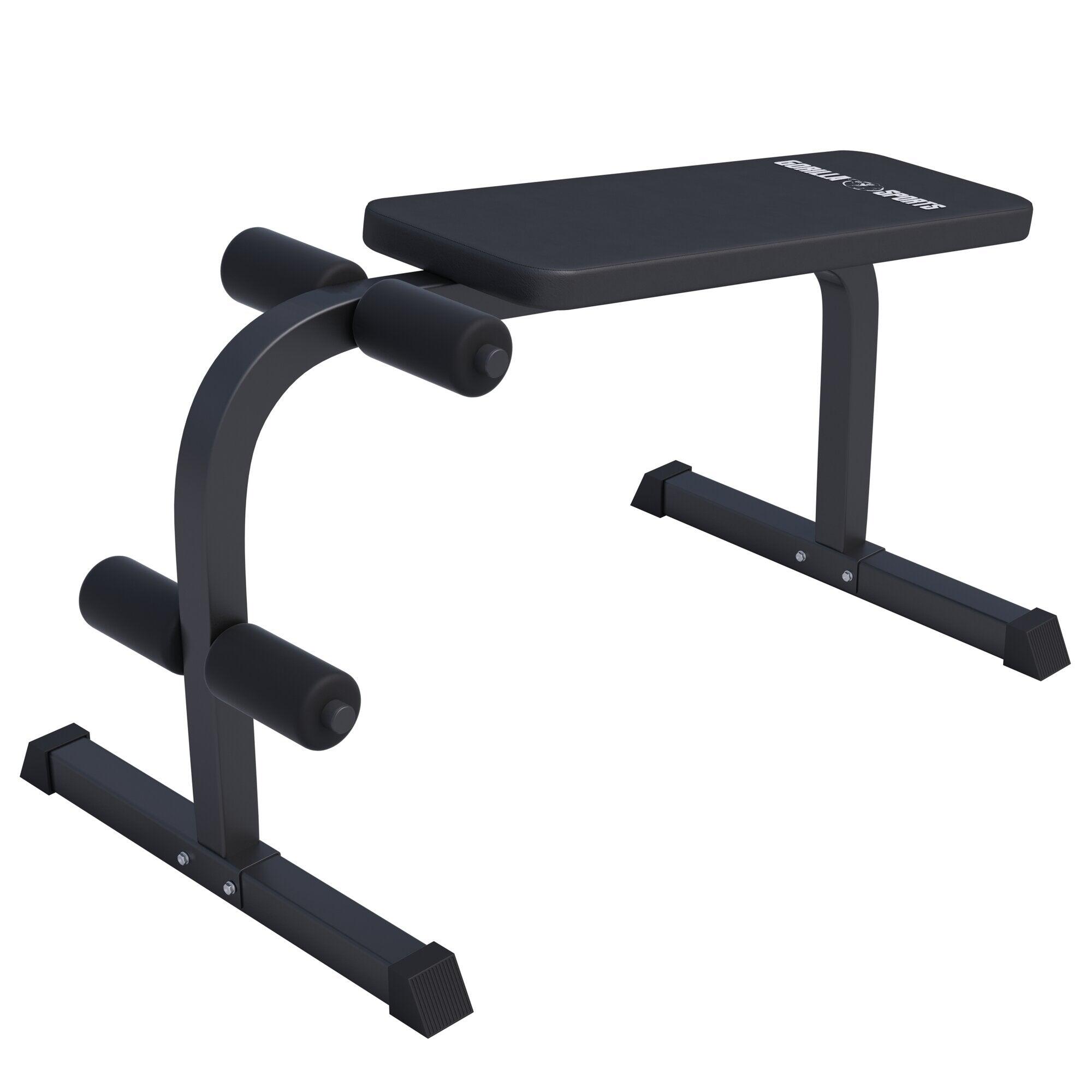 Gorilla Sports - Banc Pour Abdominaux Blanc/noir - Banc - Noir - Taille Unique - Decathlon