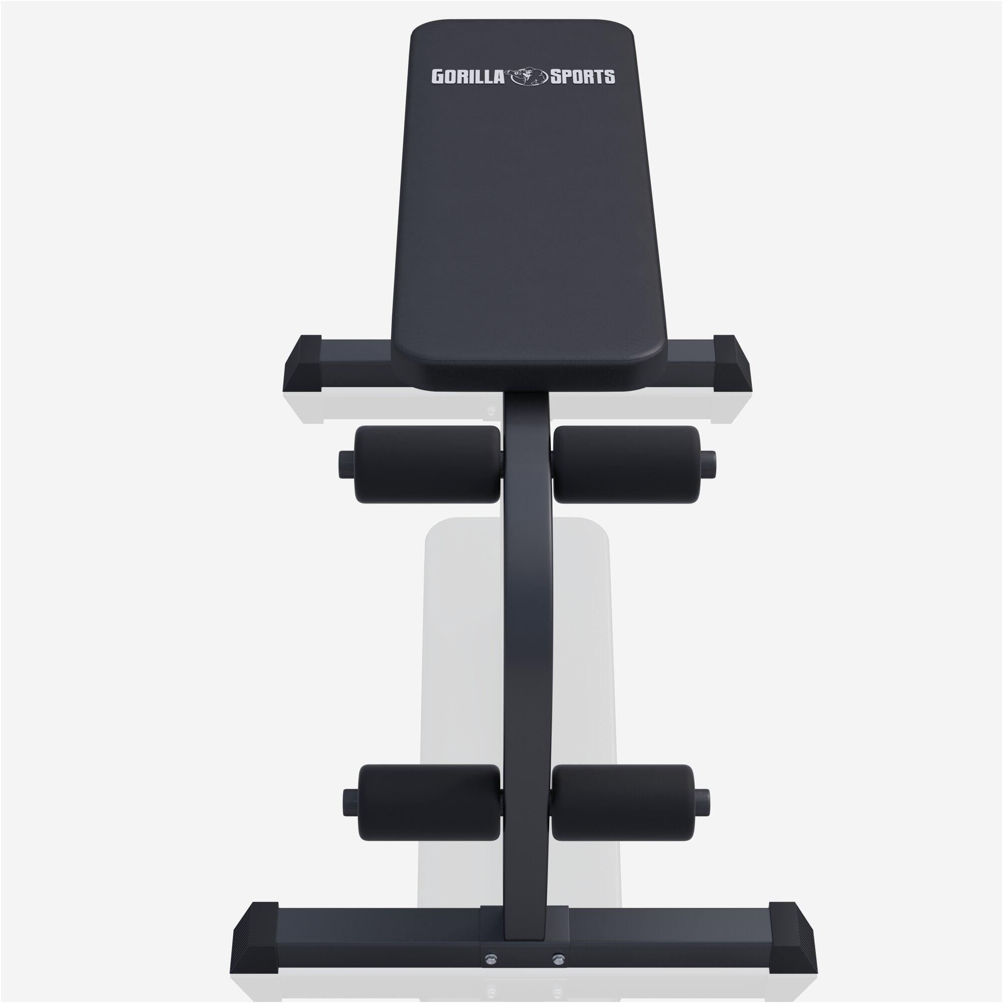 Banc pour abdominaux Blanc/Noir 4/7
