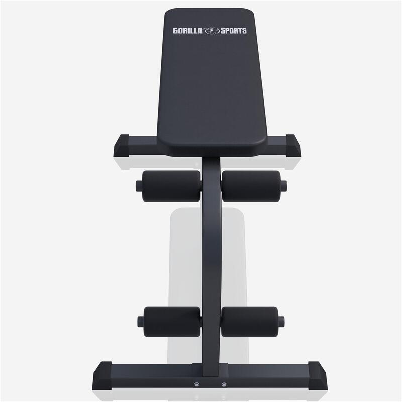 Bancă pentru abdomene, Negru, Gorilla Sports