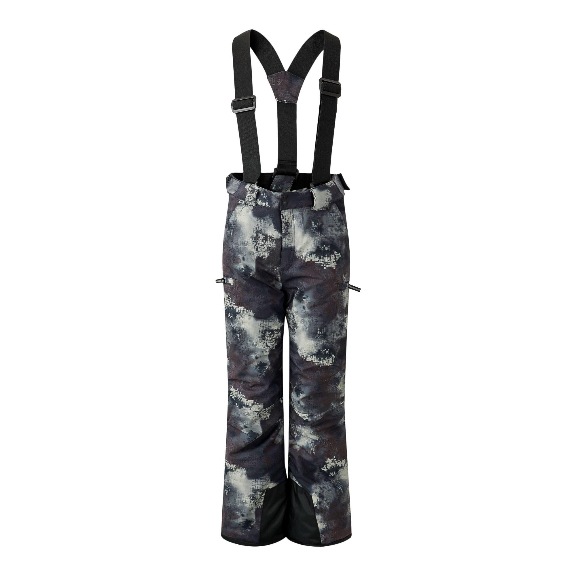 DARE 2B Childrens/Kids Pow II Waterproof Distressed Ski Trousers (Multicoloured)