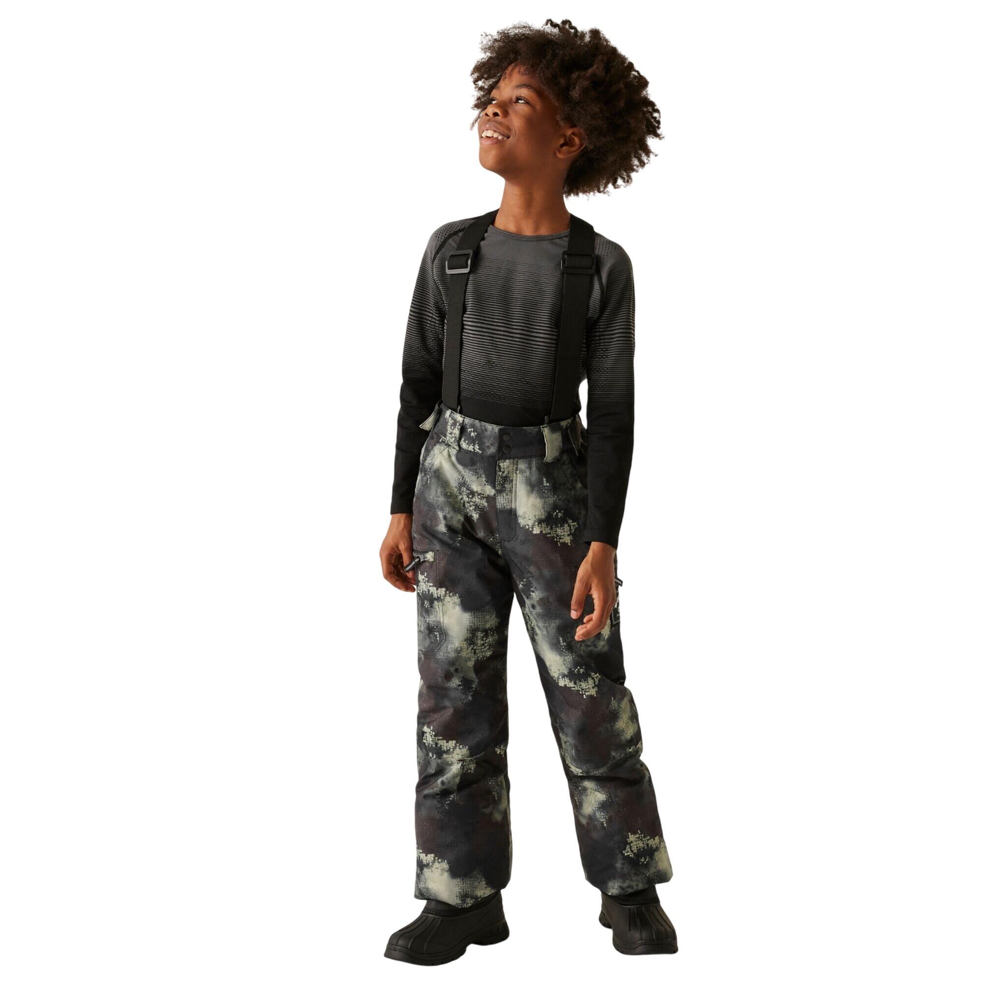 Kinder/Kids Pow II Waterdichte Distressed Skibroek (Veelkleurig) 4/5