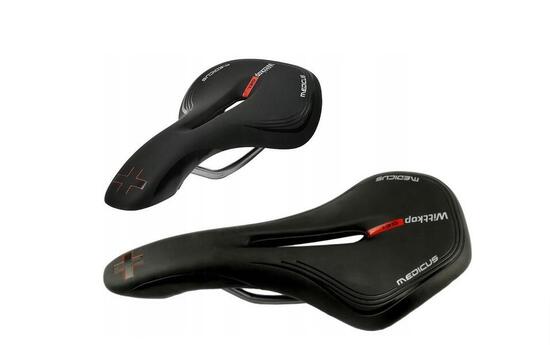 Siodełko rowerowe Wittkop Twin Medicus 7.0 Race żelowe