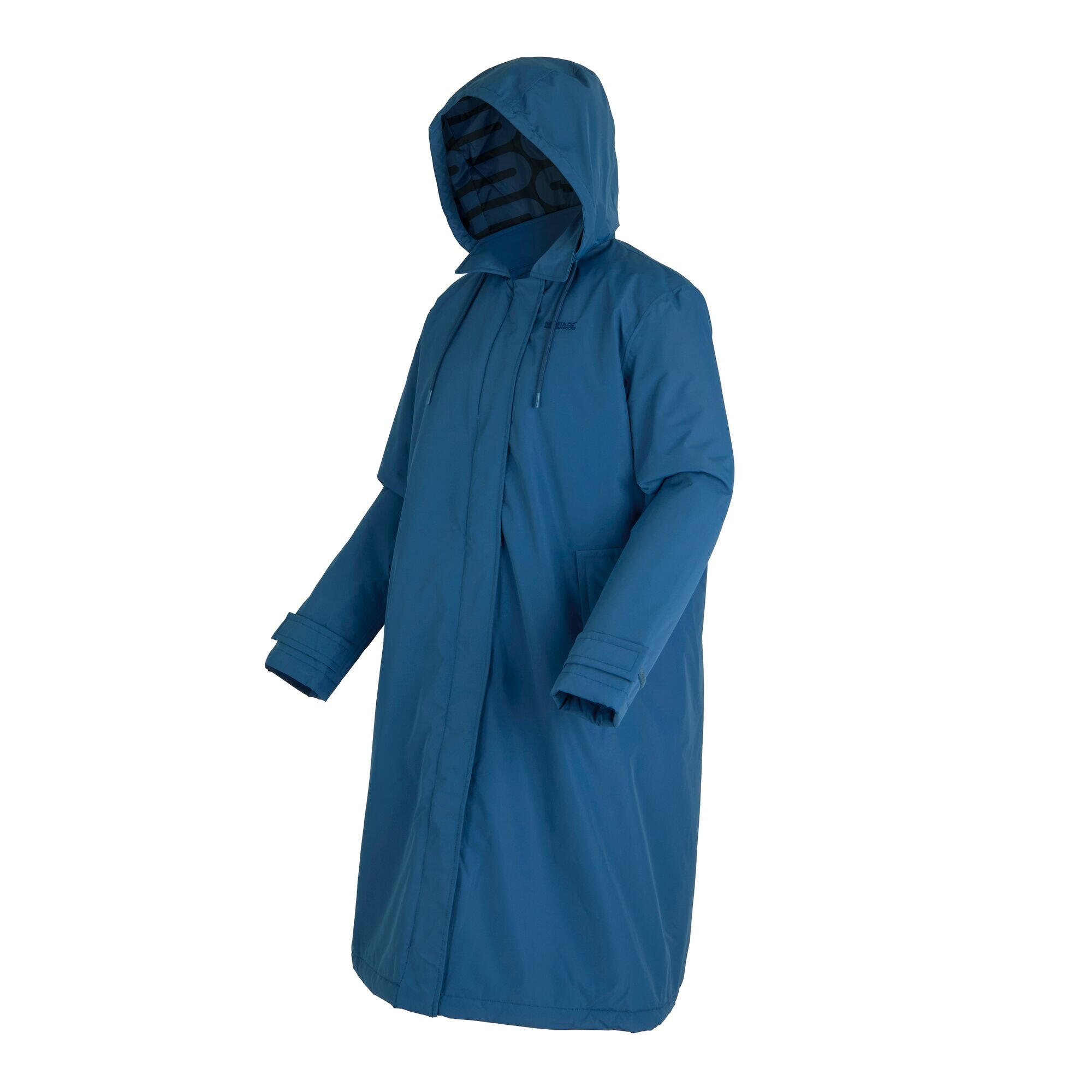 Chaqueta Impermeable Orla Kiely Mac para Mujer Vaquero Dusty, Vaquero Dusty 3/5