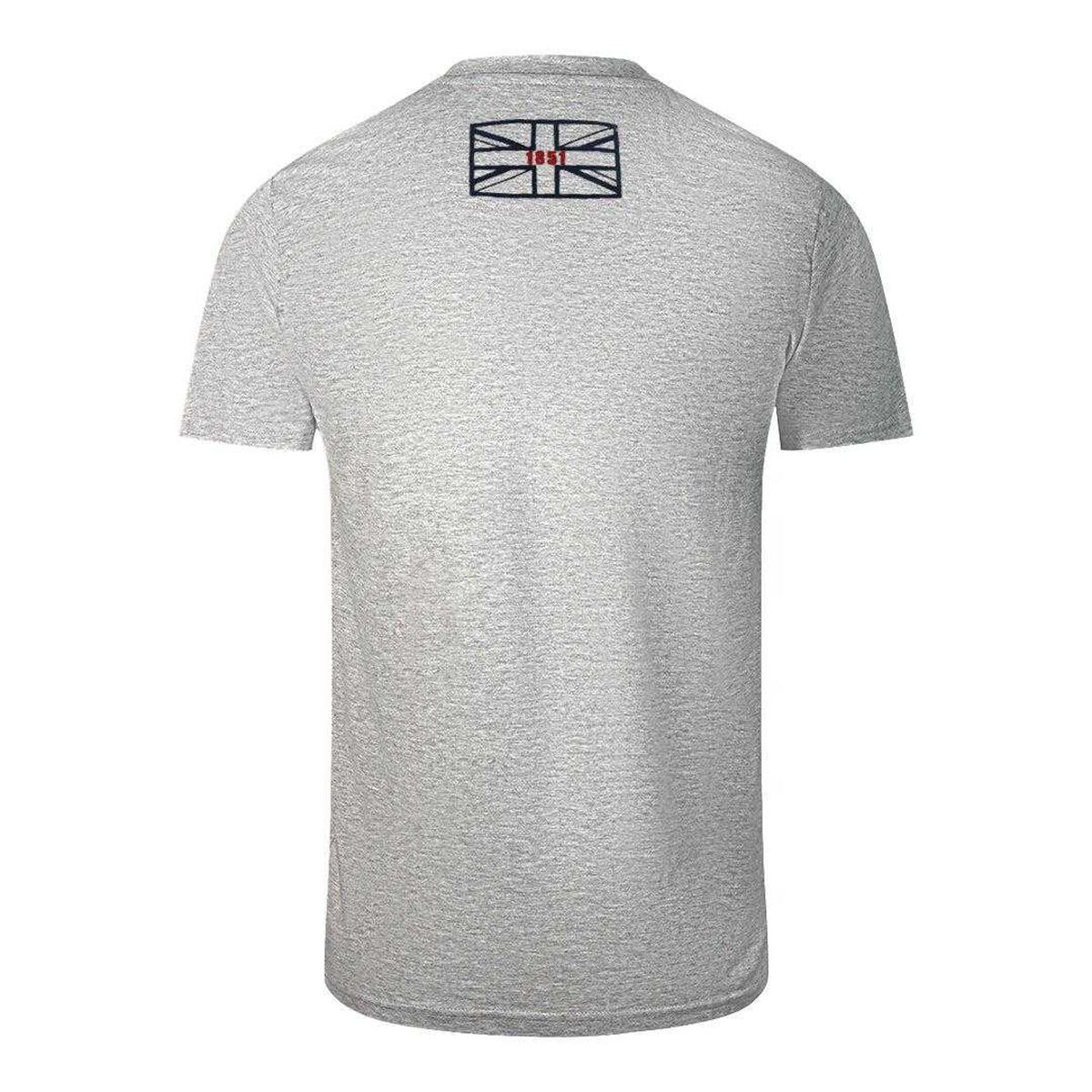 Tshirt Motif Logo LONDON Homme (Gris) 2/3