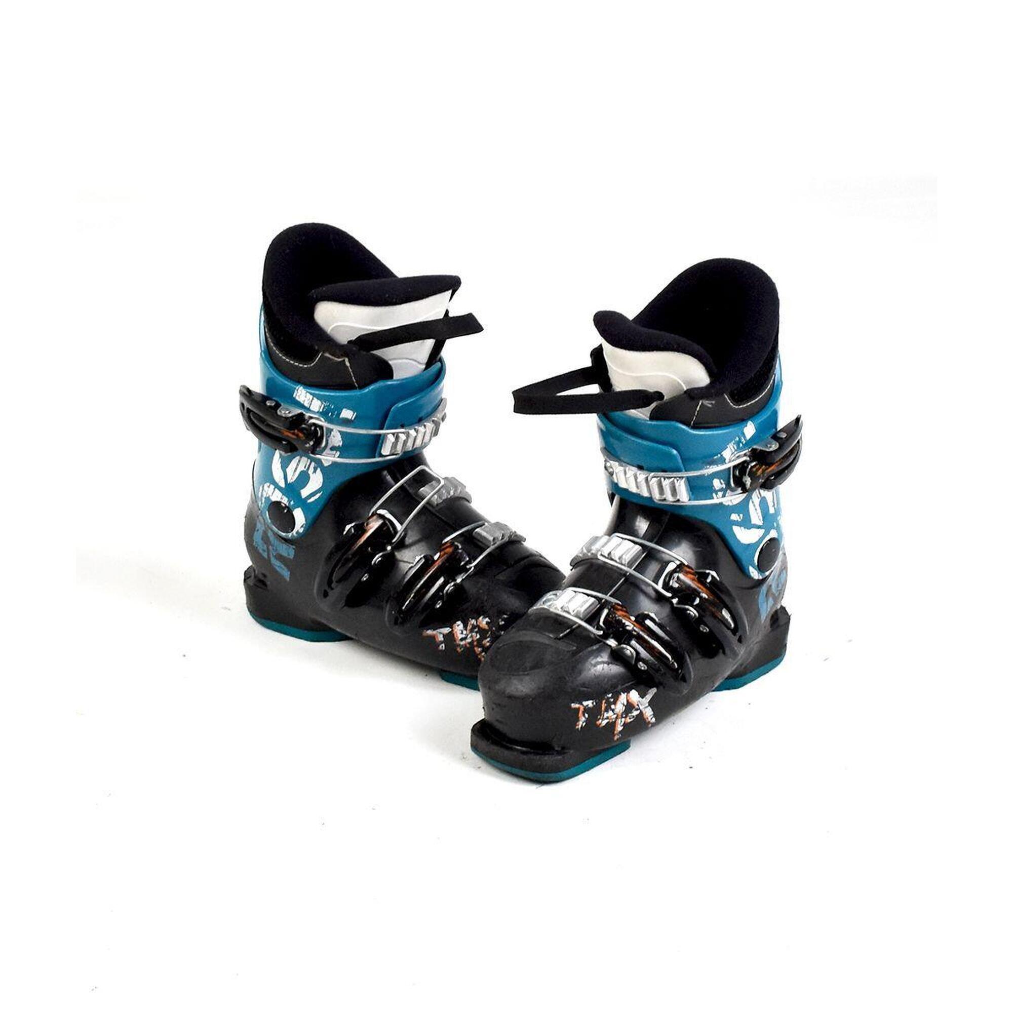 Rossignol - Chaussure De Ski Occasion Rossignol Tmx J3 (noir/bleu) (t35) - Chaussures De Ski - Multicolore - 22 Cm - Decathlon