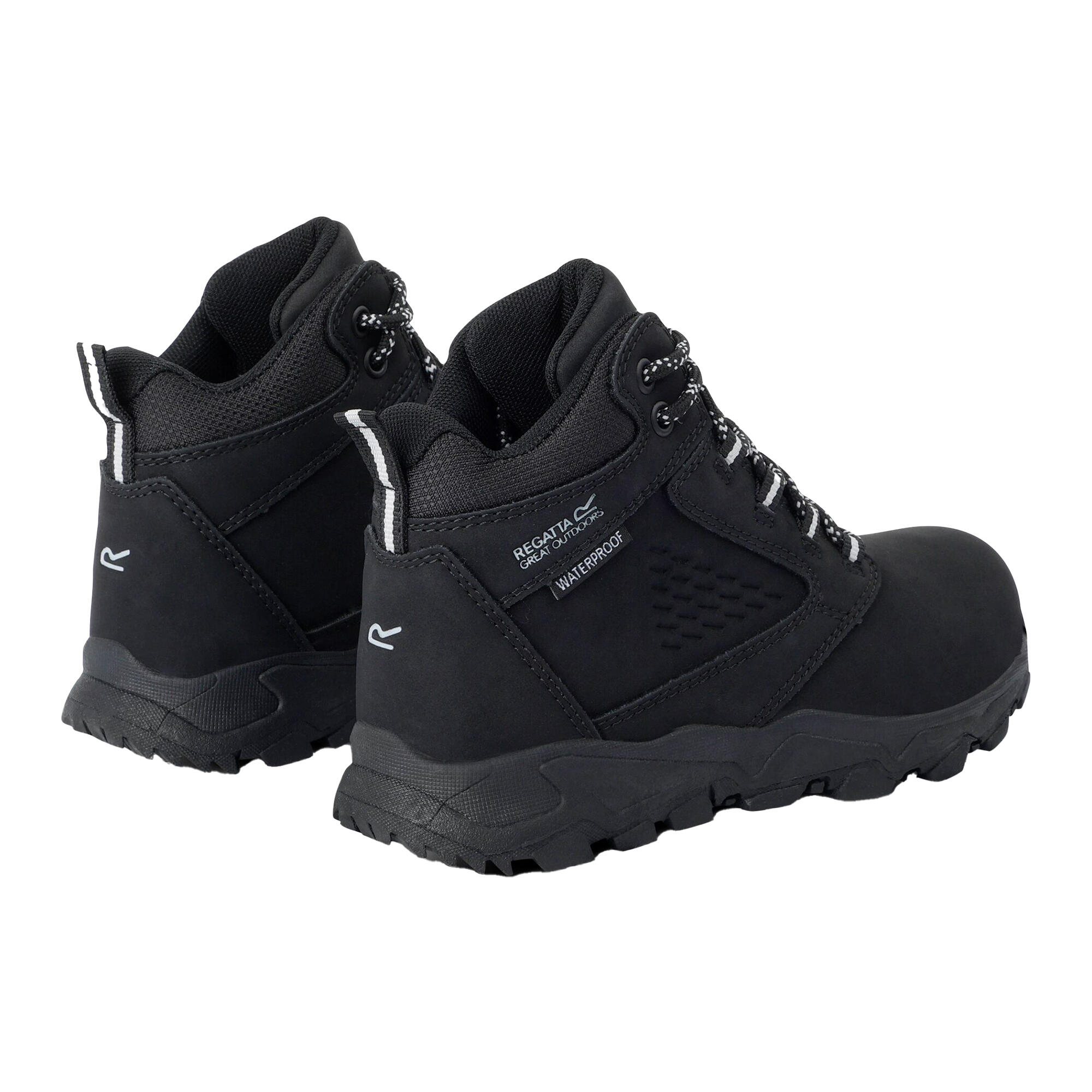 Amble wandelschoenen voor kinderen (Zwart) 2/5