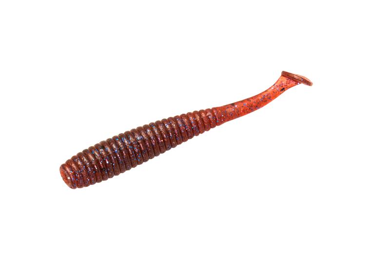 JACKALL I SHAD TAIL 2.8 INCH COLA BLUEGILL 6BUC / PLIC