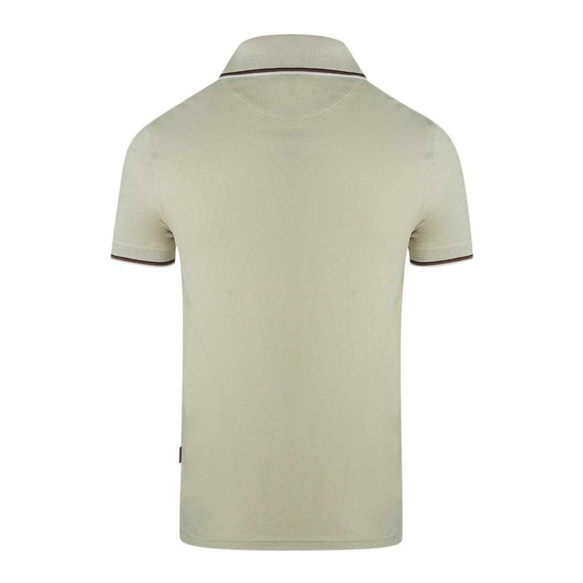 Polo Motif Logo Adulte (Beige) 2/2