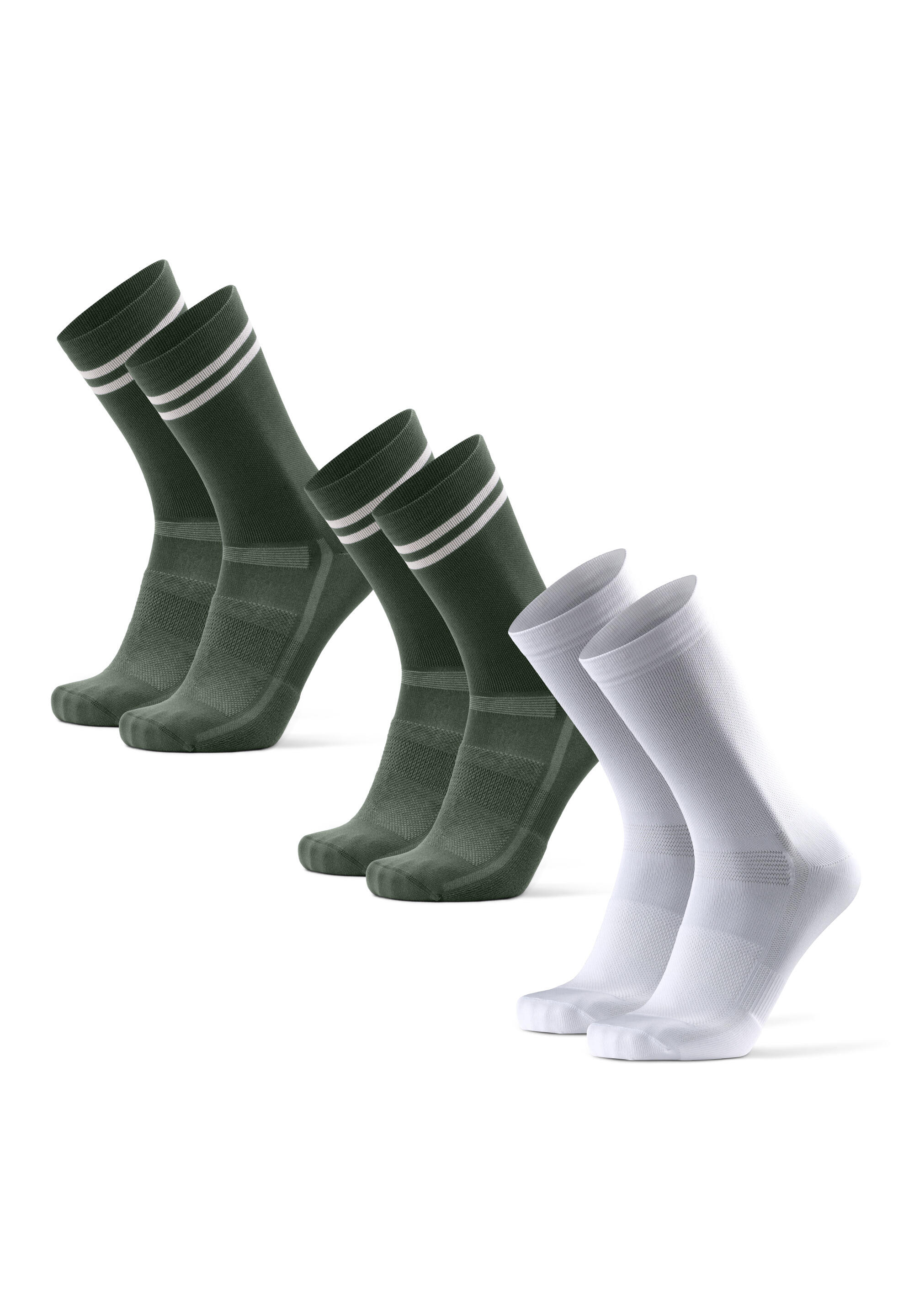 DANISH ENDURANCE Socken long cycling oliv