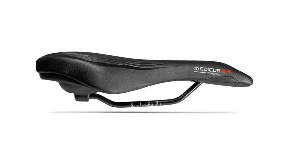 Siodełko rowerowe Wittkop Twin Medicus 4.0 Race żelowe