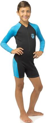 Pianka neoprenowa z długim rękawem Cressi Little Shark Shorty Jr Blue