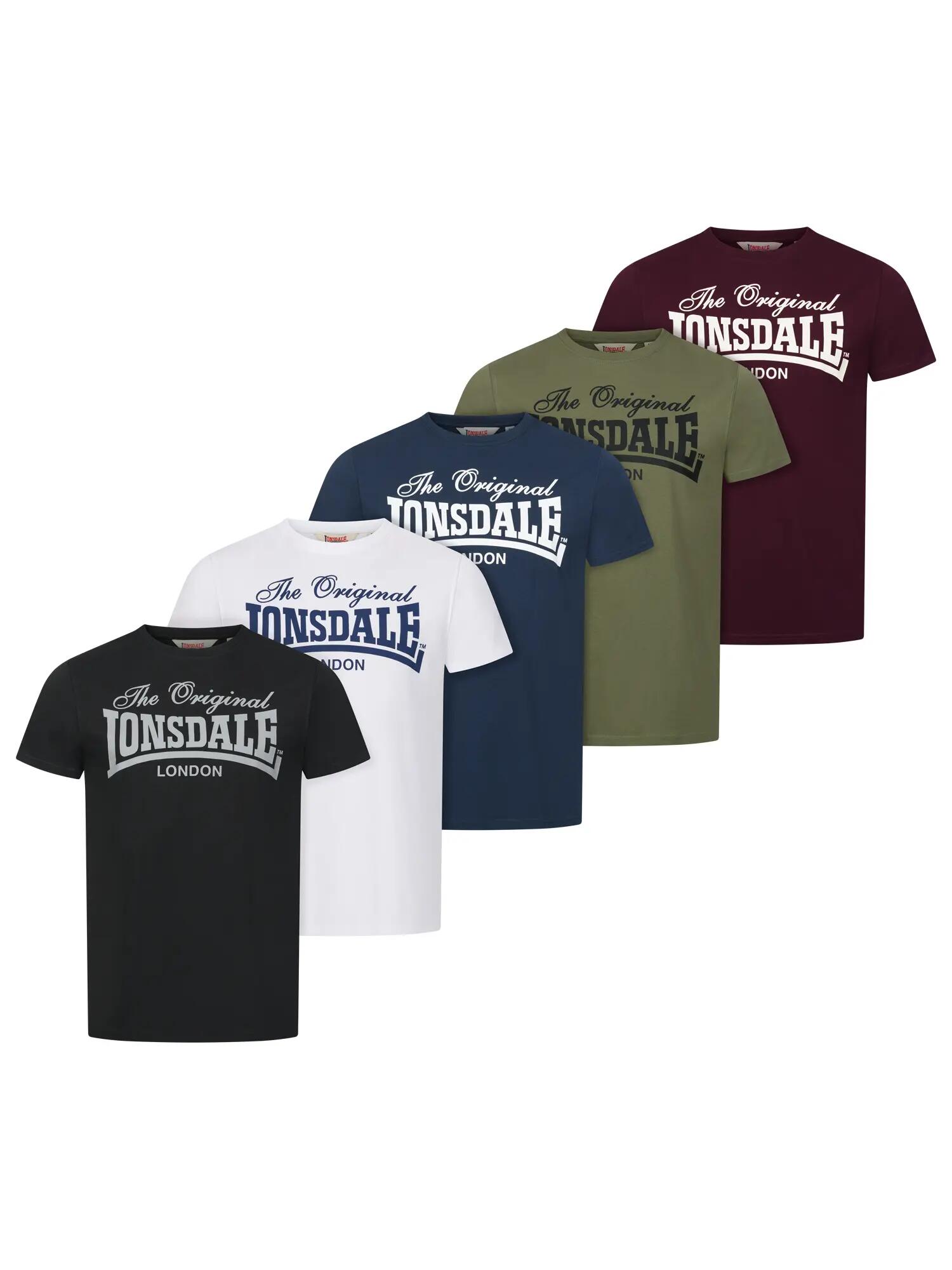 T-Shirt Lonsdale Fittonhill (x5) 2/9