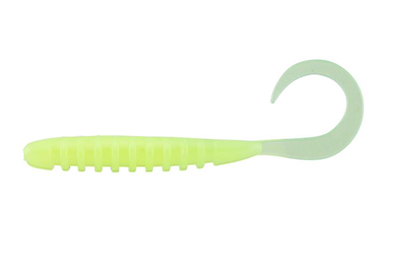 VIERME JACKALL TIDE CURLY 2 INCH GLOW CHART 8 BUC / PLIC