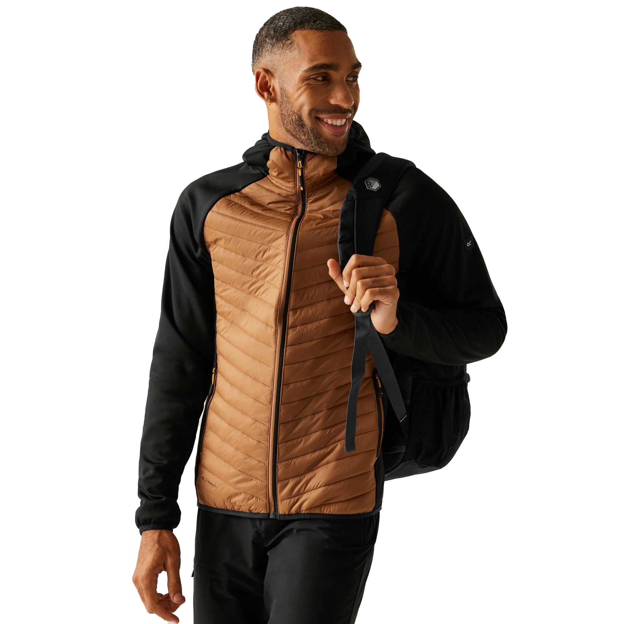 Casaco Andreson Hybrid para homem (Castanho) 4/5