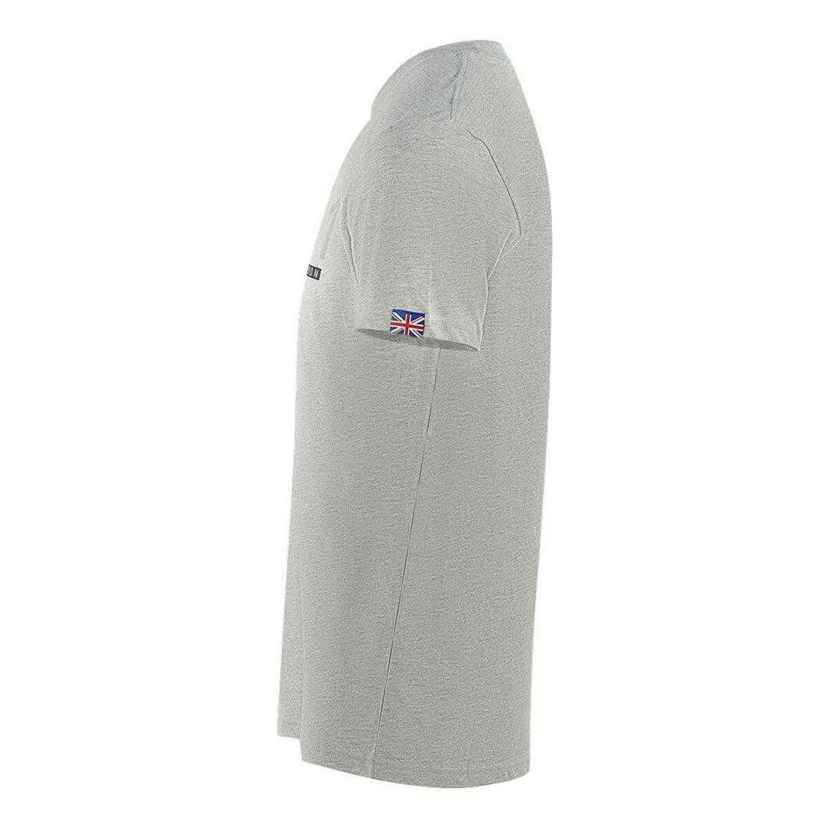 Mens London 1851 Split Logo TShirt (Grey) 3/3