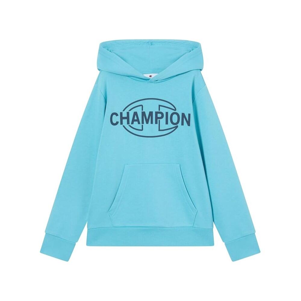 Felpa con cappuccio Champion modello 307253-BS205 per ragazzi 4/5