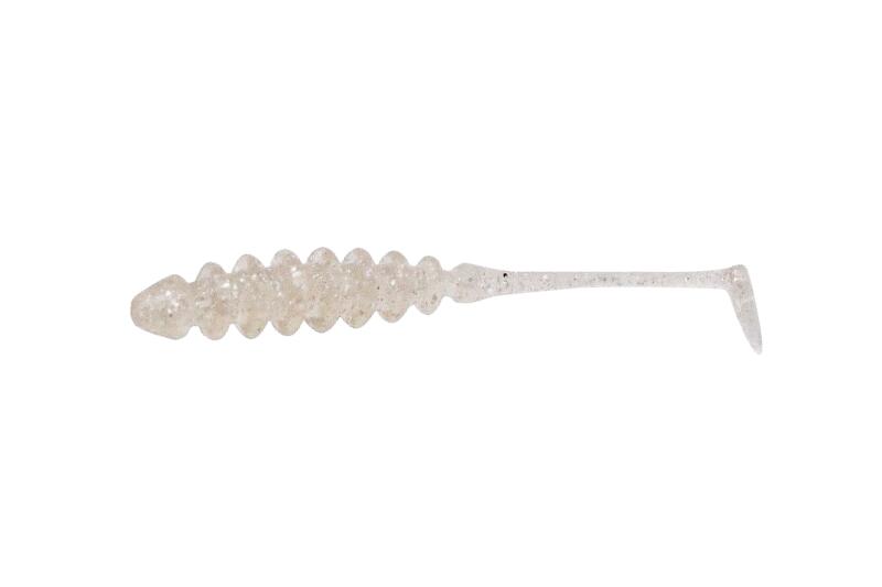SHAD JACKALL TIDEBEAT 2,0 INCH CLEAR HL FLAKE 8 BUC / PLIC