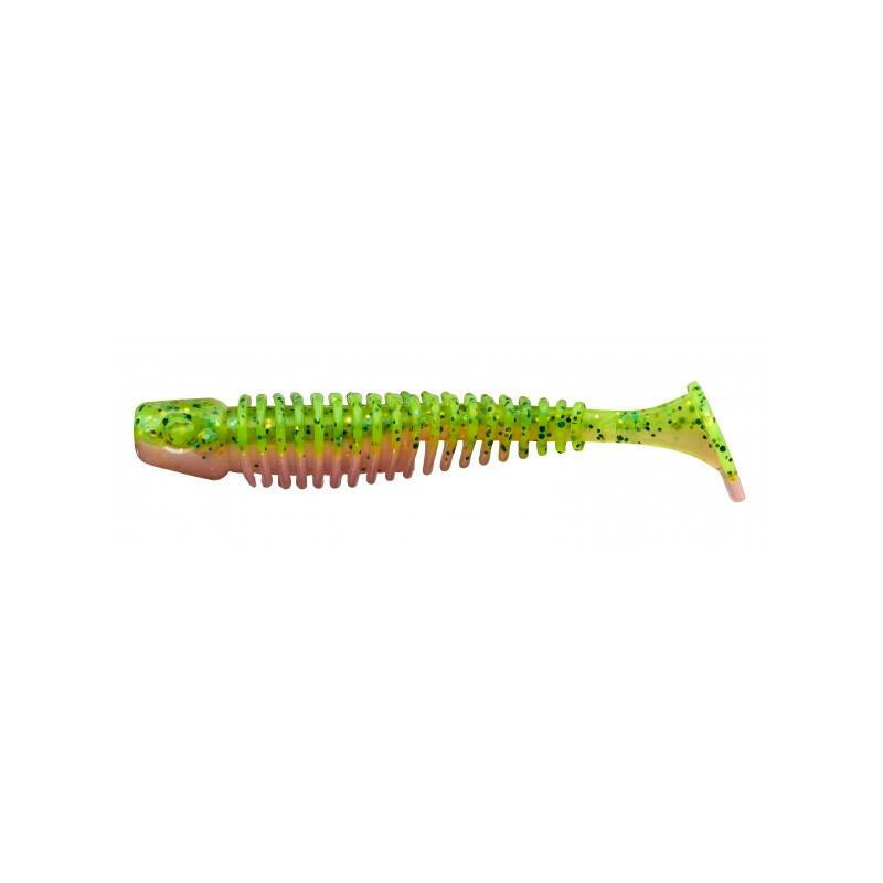SHAD GUNKI TIPSY-SXL 10 CM, MARSHMALLOW, 4 BUC / PLIC