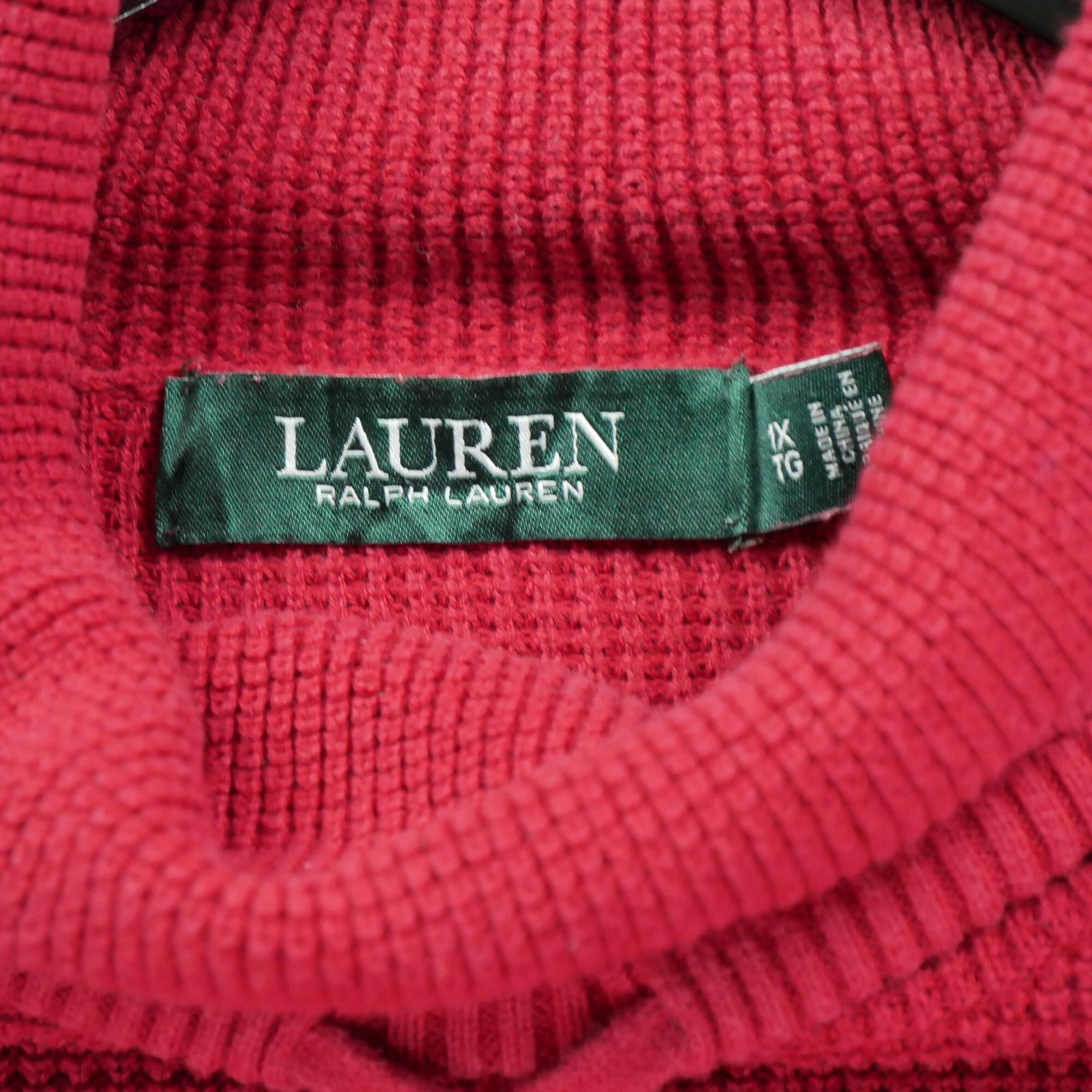 Reconditionné - Pull Femme Rouge - Très Bon État 4/5