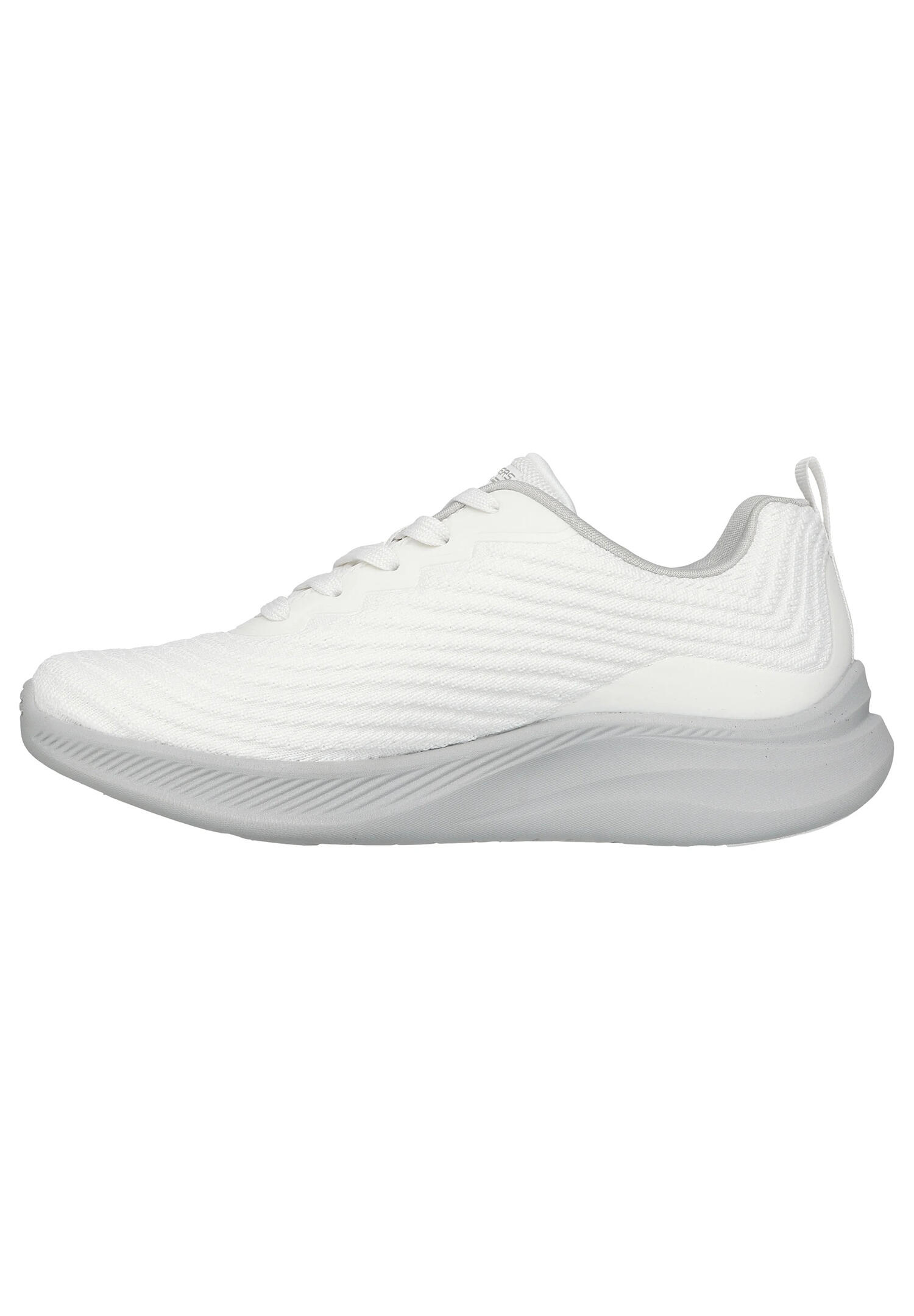 Scarpe da ginnastica da donna Skechers Squad moda flex Bianco. 2/4