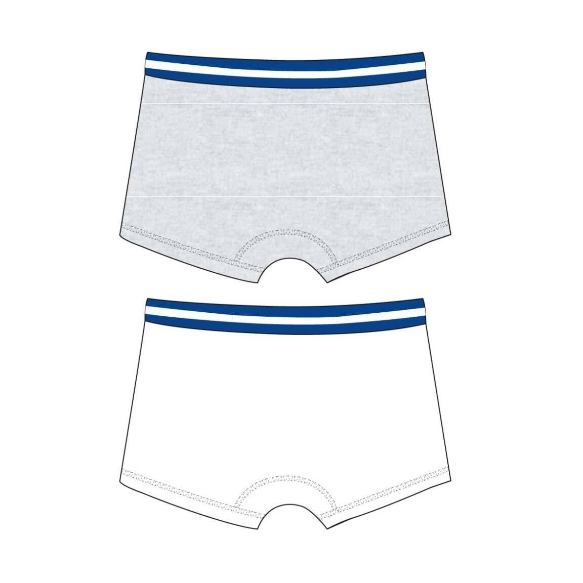 Real Madryt majtki chłopięce junior bokserki 2-pack wielokolorowe 3/3