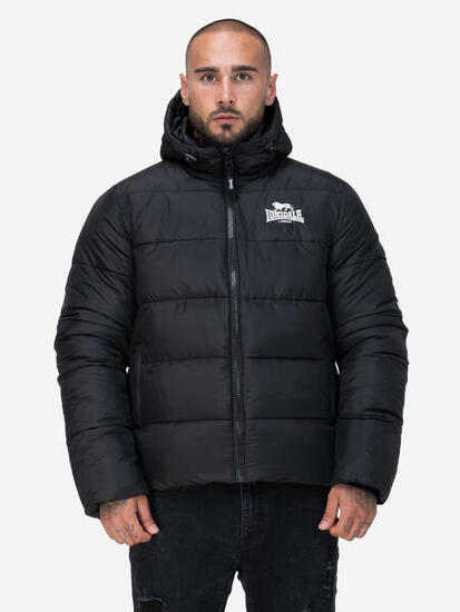 LONSDALE Herren Winterjacke mit Kapuze normale Passform TROVER