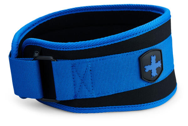 HARBINGER Harbinger Cintura in Schiuma 11.4 cm per Stabilità Schiena, Blu, Unisex, S