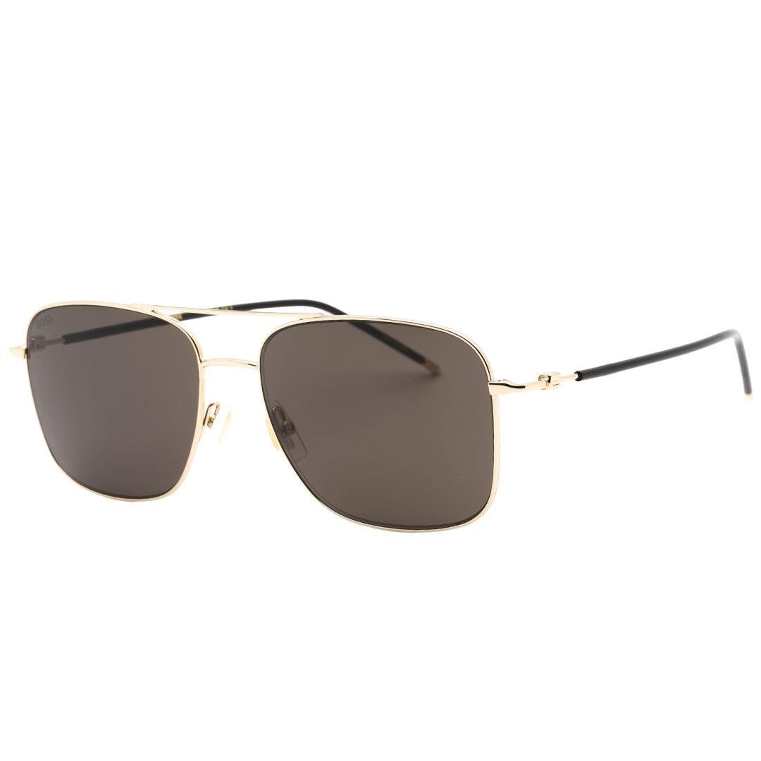 UnifarbenSonnenbrille Herren Gold 2/2