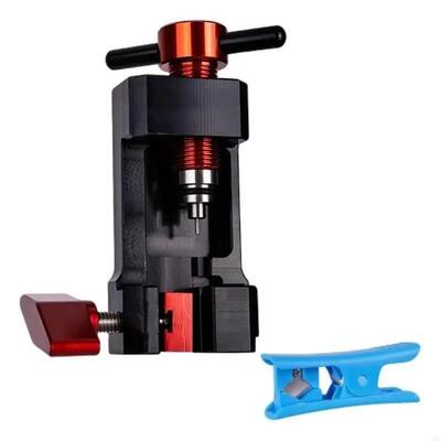 Gereedschap snijden en plaatsen hydraulische remslang fiets alu