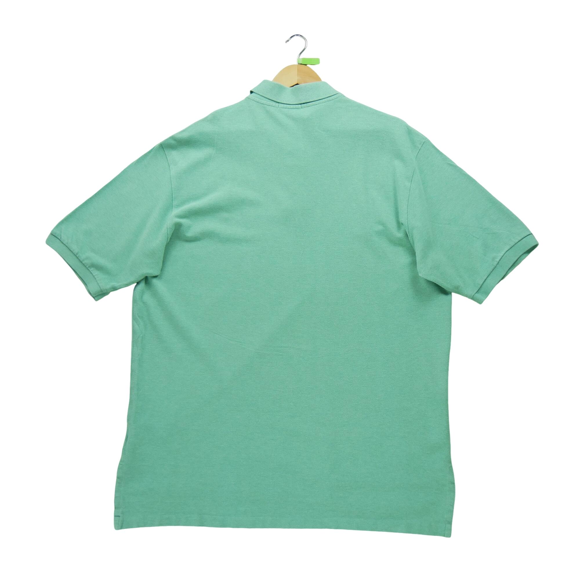 Segunda Vida - Camisa Polo Masculina de Manga Curta Verde - Em muito bom estado 3/6