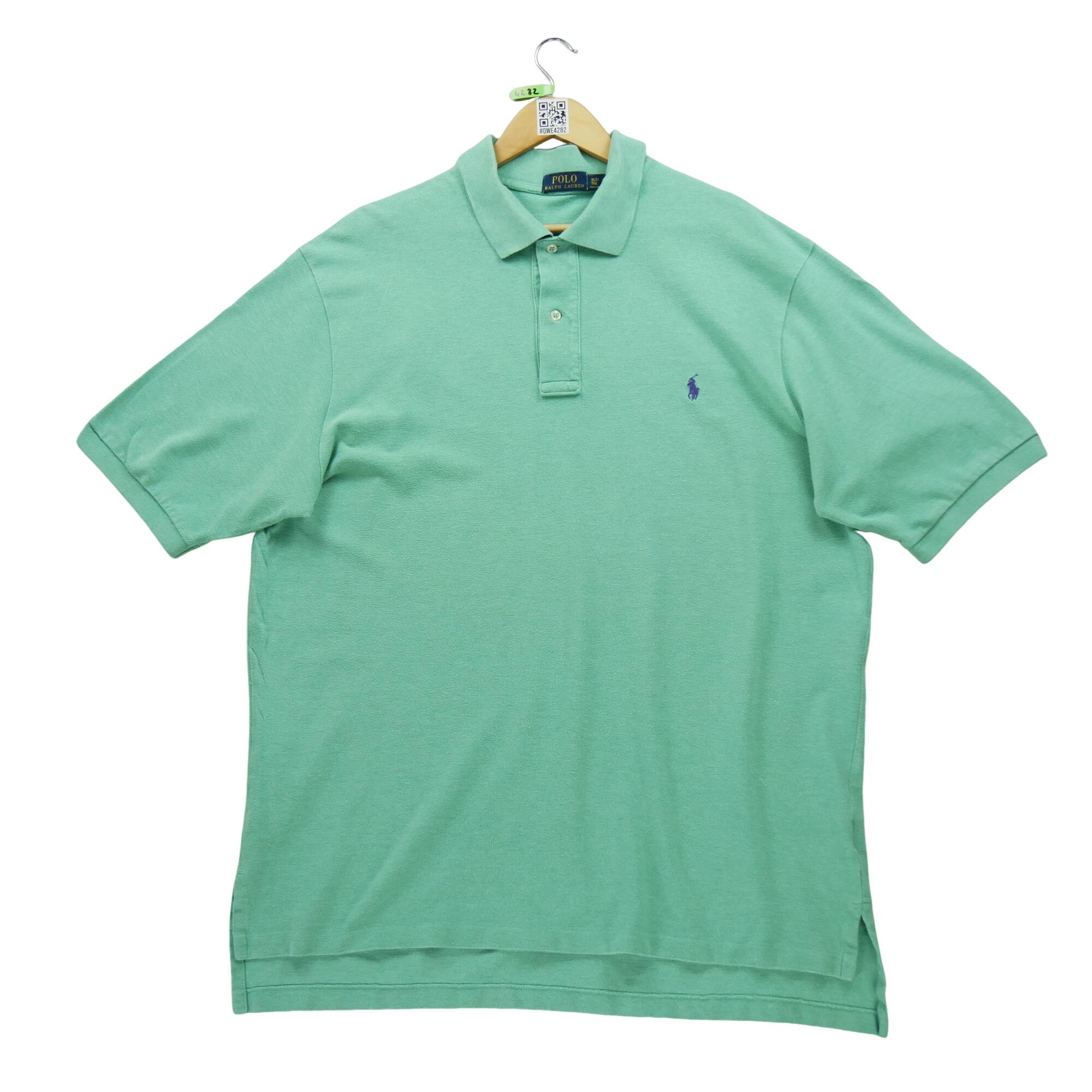Segunda Vida - Camisa Polo Masculina de Manga Curta Verde - Em muito bom estado 2/6
