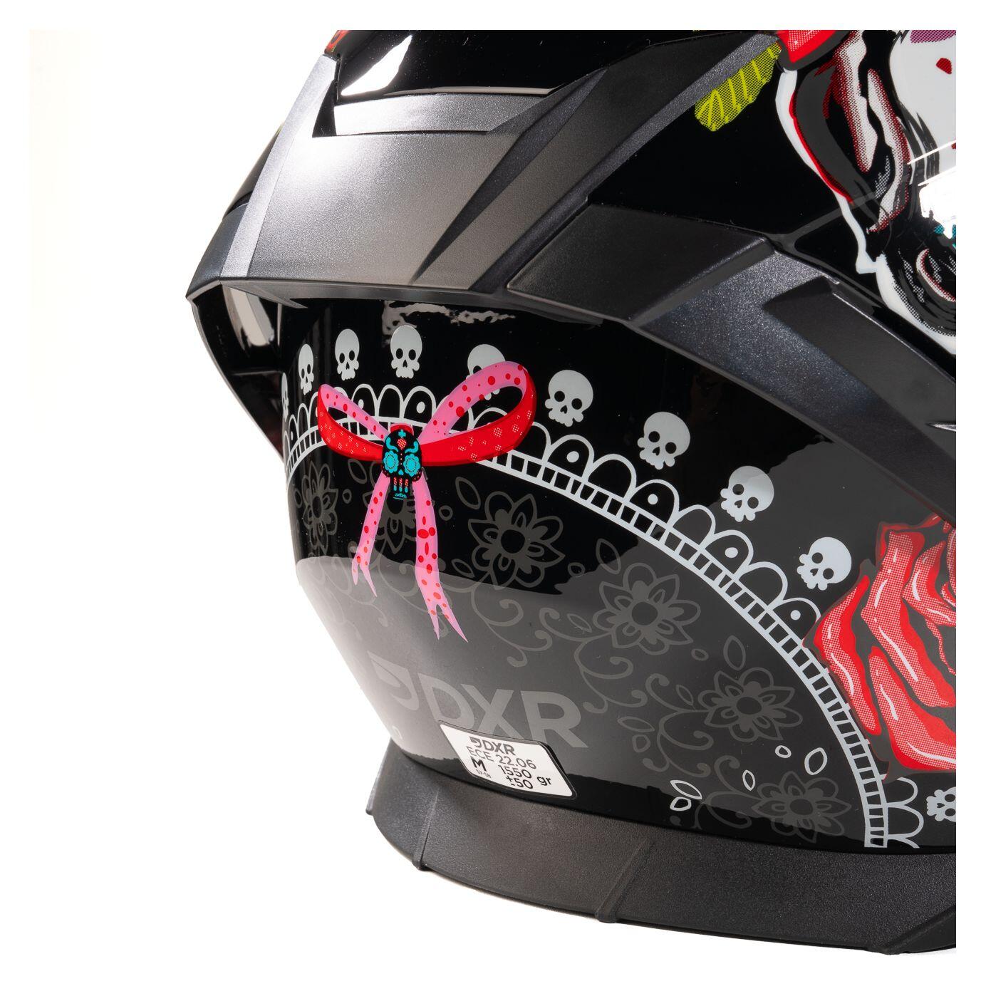 MOTOBLOUZ Casque Intégral EROS SANTITA Black | ECE 22.06 6/7