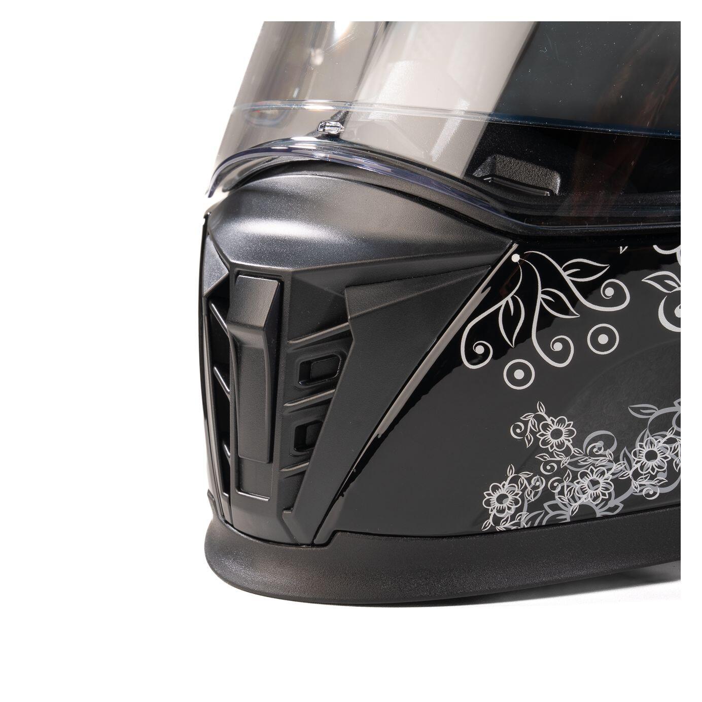 MOTOBLOUZ Casque Intégral EROS SANTITA Black | ECE 22.06 5/7
