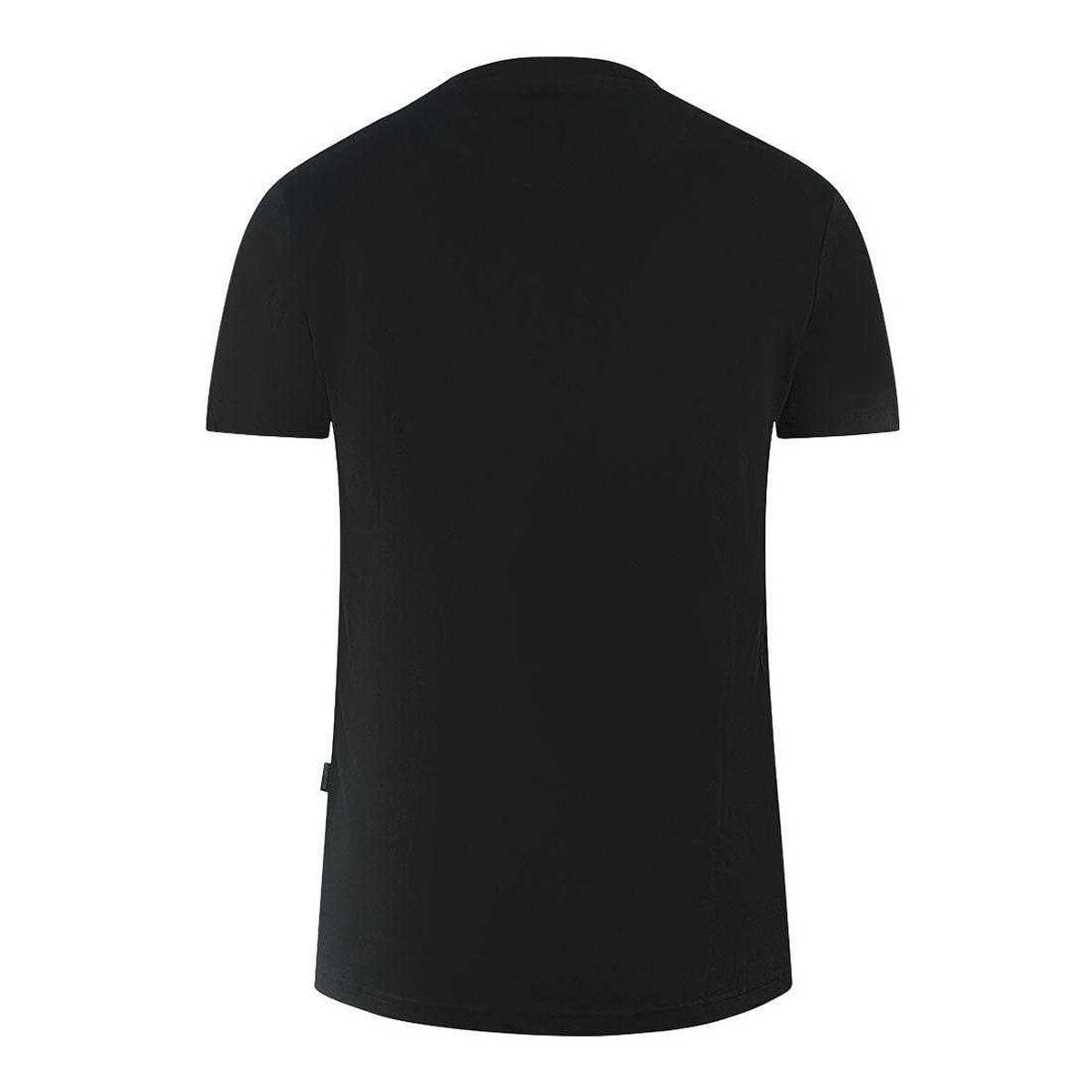 Mens London 1851 Split Logo TShirt (Black) 2/3