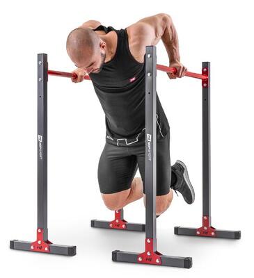 Verstelbare stationaire stangen met handschoenen hop-sport hs-1011k