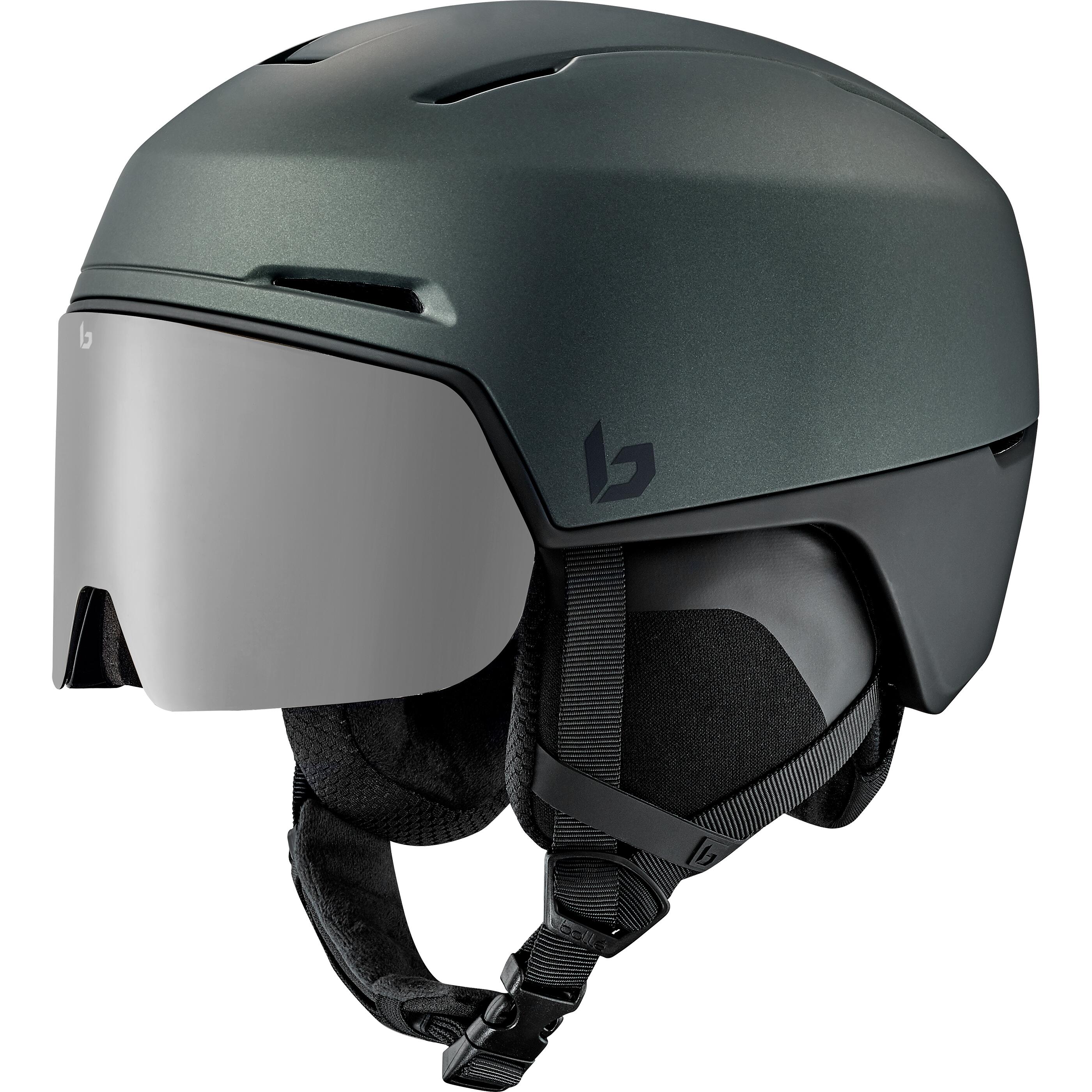 Bollé - Casque De Ski X-fusion Pure Forest Black Matte  - Brown Gun Cat 2 - Casque - Gris|noir|vert - 40 M - Decathlon