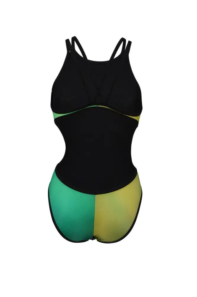 Costum inot femei intreg - One Double Cros - Soft Green 3/5